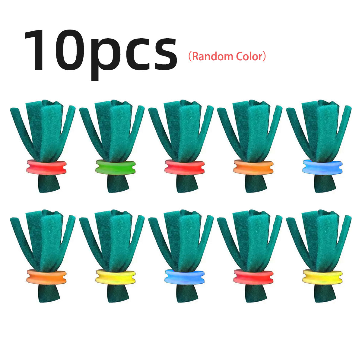 5/10PCS Spawning Mop, Floating Egg Collector for Medaka Breeding Spawning Fish and Fry Shelter, Ricefish Egg Collector