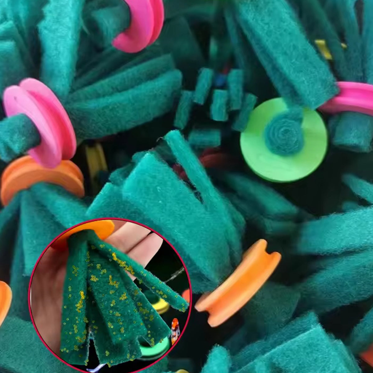 5/10PCS Spawning Mop, Floating Egg Collector for Medaka Breeding Spawning Fish and Fry Shelter, Ricefish Egg Collector