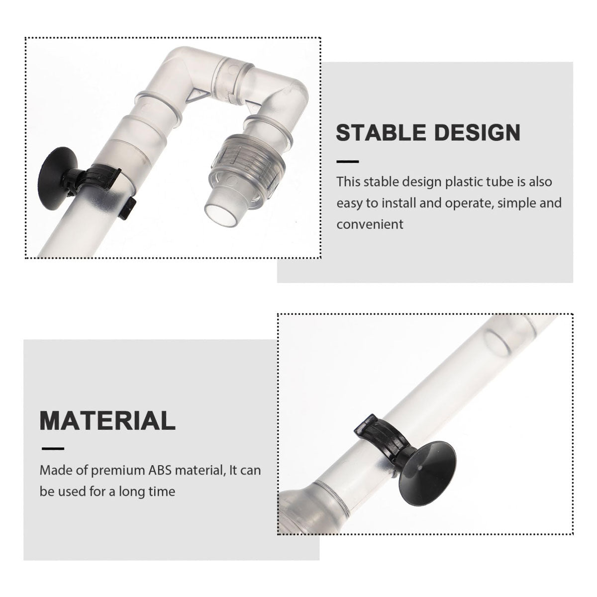 Fish Tank Filter Tube Aquarium External Canister Filter Water Inflow Outflow Tube