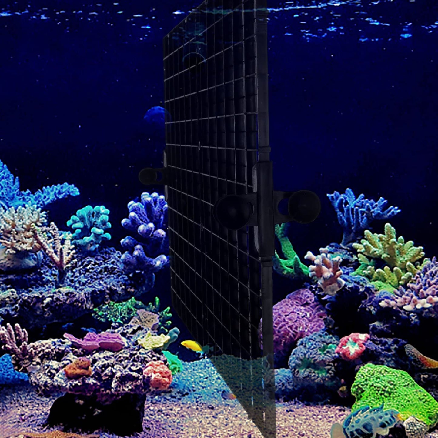 4/8/12PCS Aquarium Grid Plastic, Fish Tank Divider, Egg Crate for DIY Filtration and Bottom Protection in Aquascaping