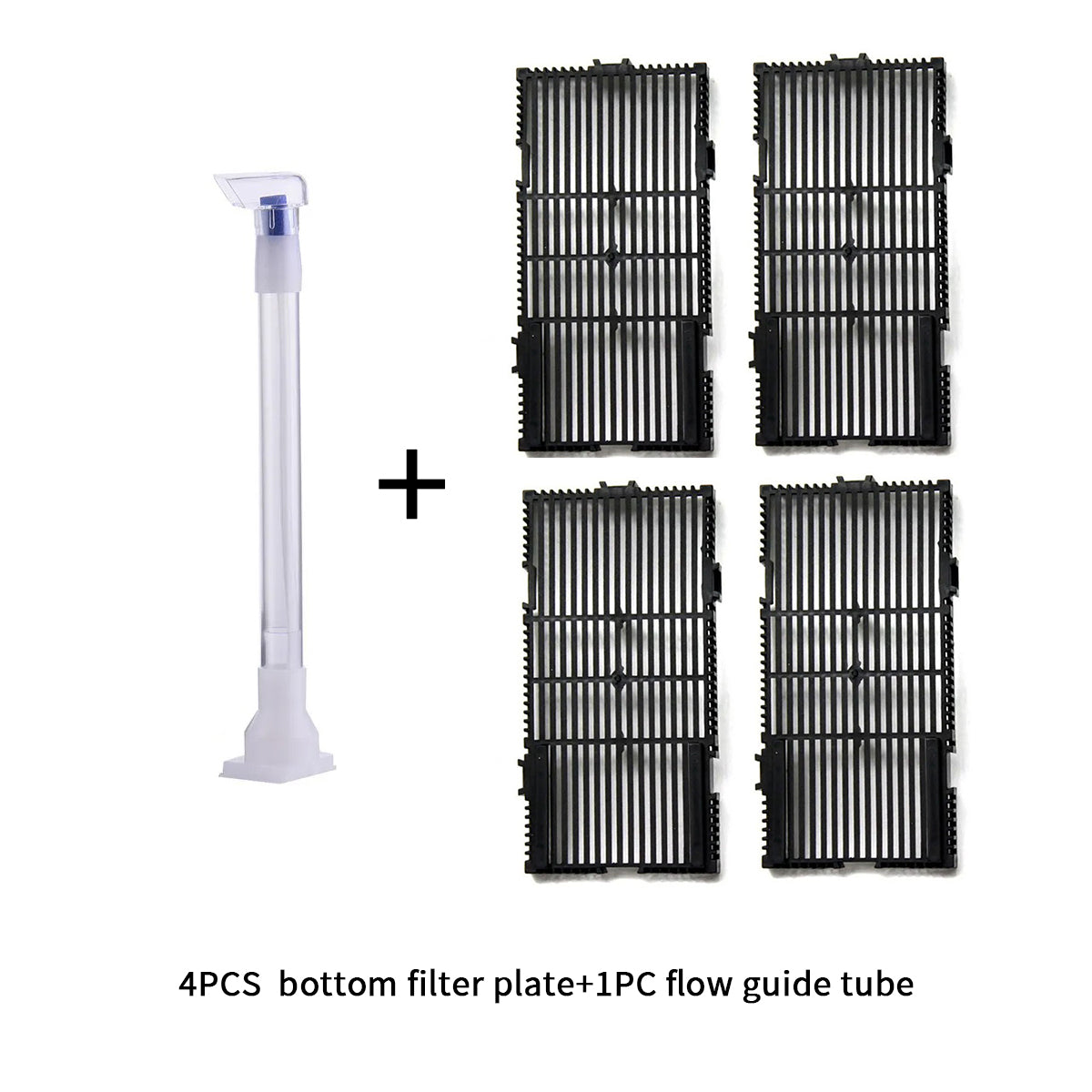 Aquarium Bottom Grid with Oxygen Filtration System, PVC Sand Gravel Filter Board