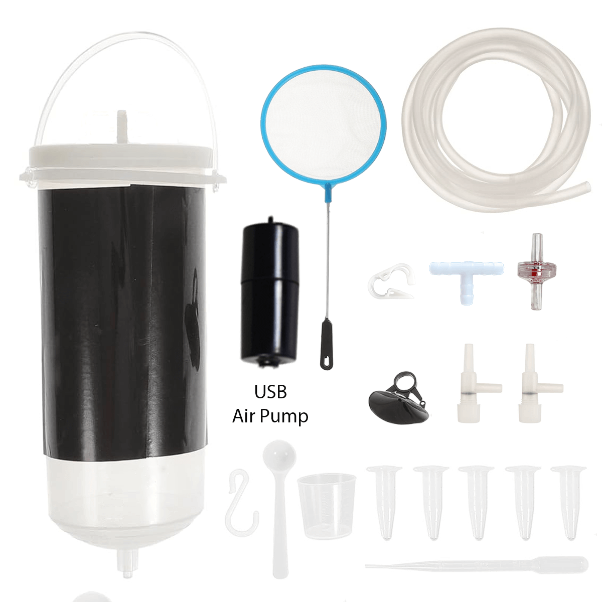 1200ML Large Capacity Brine Shrimp Hatchery Kit - Artemia Incubator with Hatching Tools (40.6fl oz) for Aquarium Fish Food