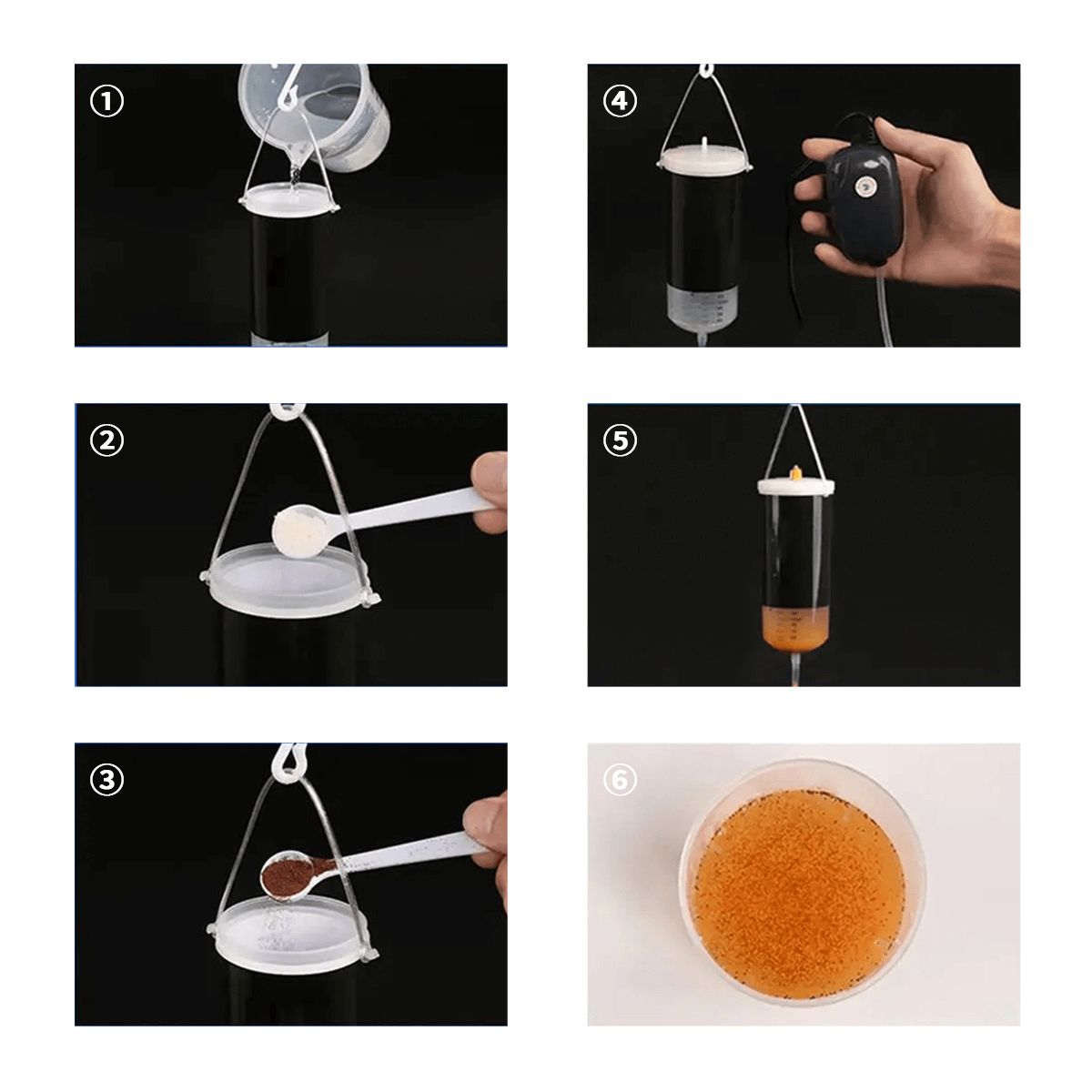1200ML Large Capacity Brine Shrimp Hatchery Kit - Artemia Incubator with Hatching Tools (40.6fl oz) for Aquarium Fish Food