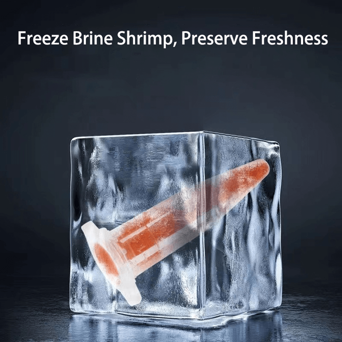 100/500pcs x 1.5ml Clear Conical Brine Shrimp Collection Tubes – for Brine Shrimp Hatchery, Freezing & Storage