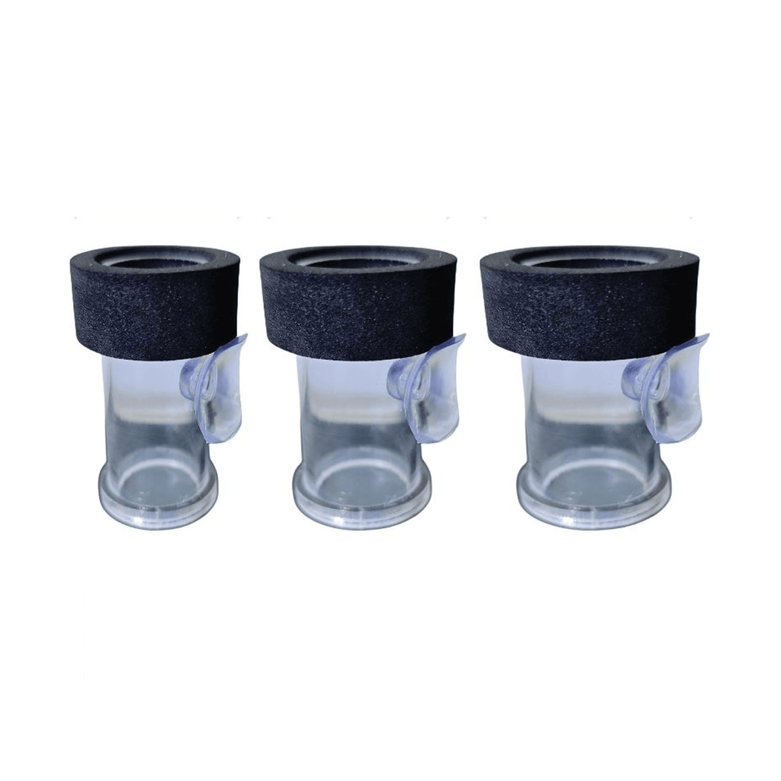 BaoZqua acrylic 80-mesh brine shrimp feeding cup mounted in fry tank