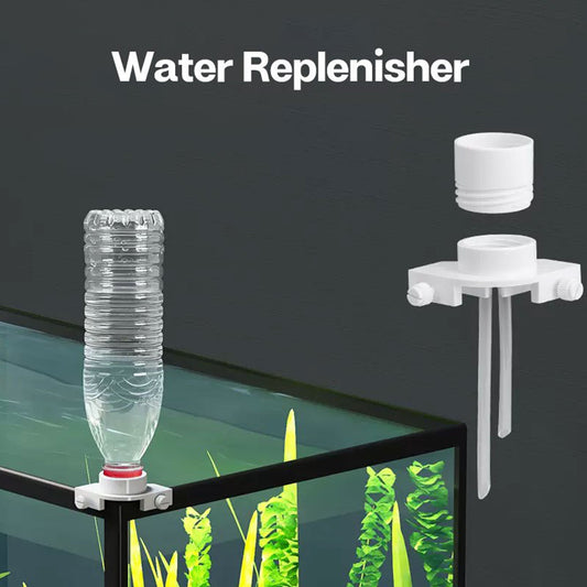 Aquarium Water Level Controller Auto Top Off Water Filler Compensator with Adapter, Suitable for Hatching Brine Shrimp Eggs, Abs, Ideal for Fish Tank Maintenance, Aquarium Accessories