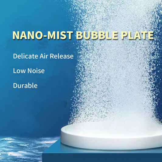 Nano Air Stone Oxygen Bubble Diffuser, Bubble Disk, Aquarium Bubbler Stone