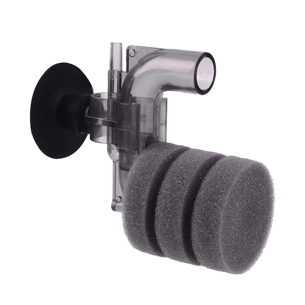 Fish Tank Mini Filter Suitable for 1-5 Gallons, Aquarium Filter with Absorption Cultivation(Air Pump Not Included)