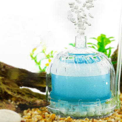 Mini Aquarium Sponge Filter, Fish Tank Filter, Small Fish Tank Internal Filter with Sponge and Air Stone, High-Density Biochemical Cotton Filter,  for Small Fish Tank , Aquarium(Air Pumps Not Included)