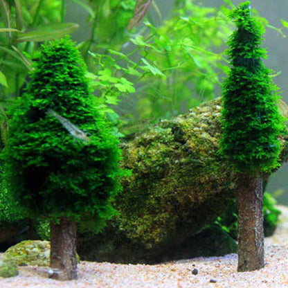 Aquarium Moss Decoration Aquarium Moss Ornament Fish Tank Landscape Grow Aquatic