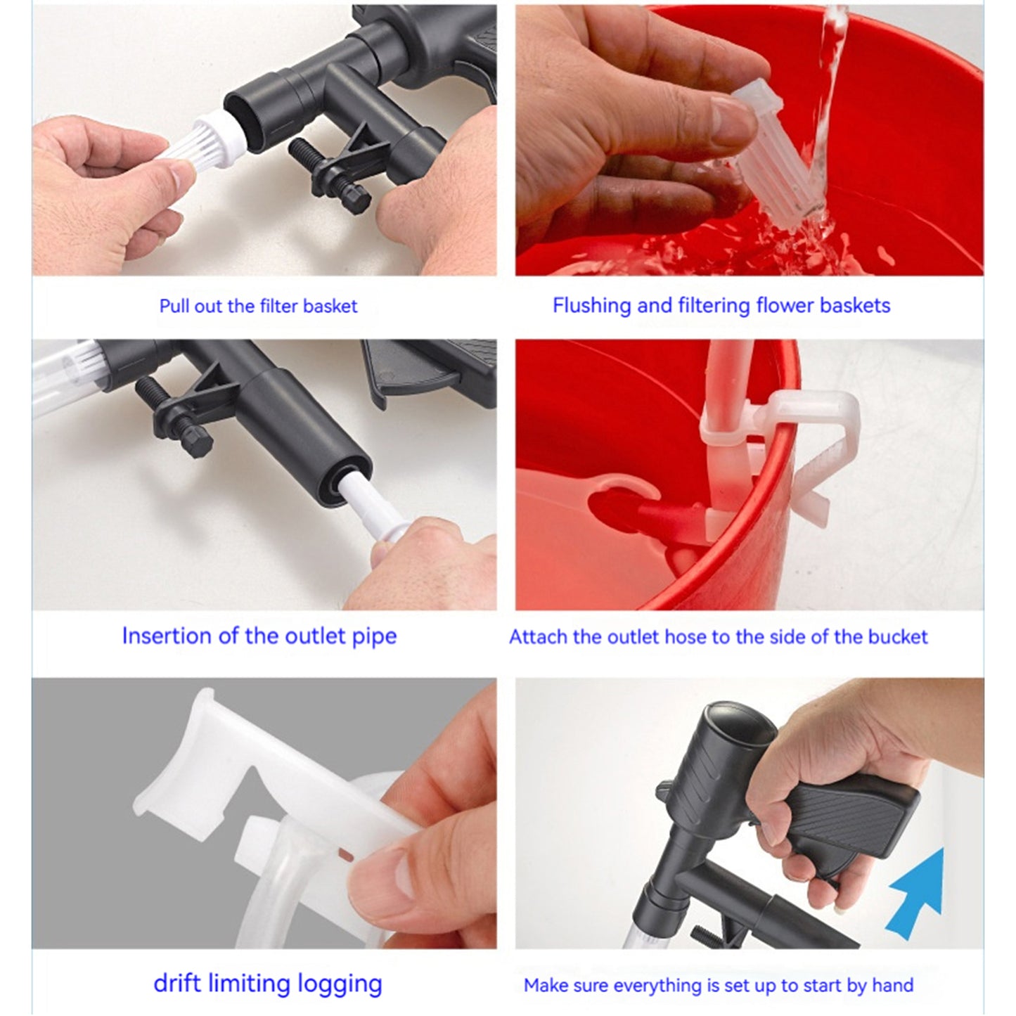 Aquarium Gravel Cleaner Vacuum, Water Changer and Sand Cleaner Kit for Fish Tank