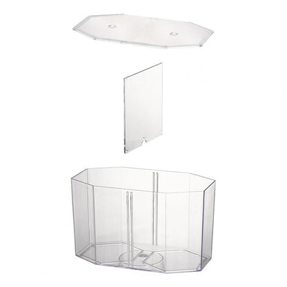 Aquarium Fish Breeder for Betta Small Aquarium Fish, Double-Compartment High-Permeability Isolation Multipurpose Box, Compartment Box Isolation Room for Guppies Mixed Breed