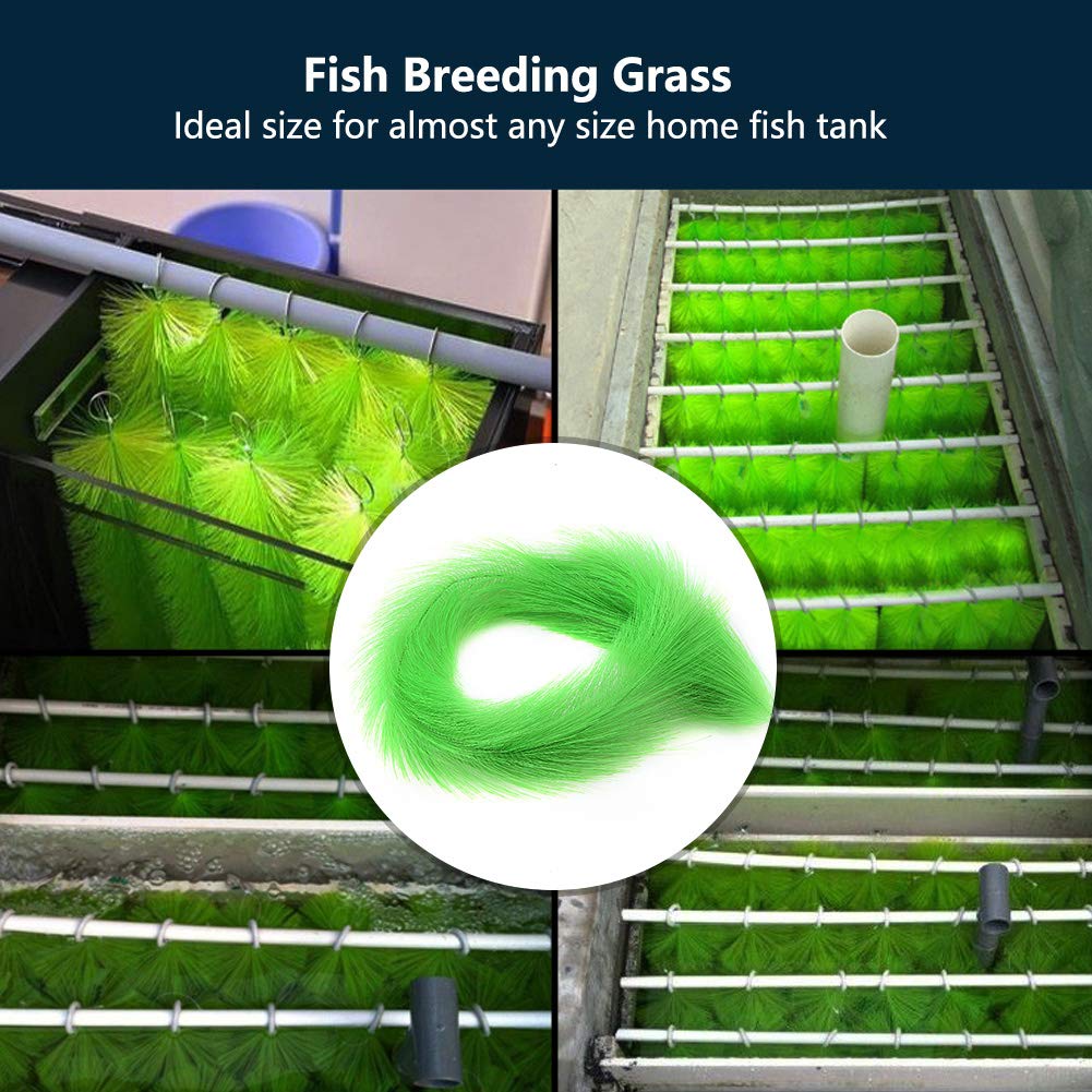 Fish Breeding Grass Spawning Mops for Fish Fish Babies Shelter Fry Fish Hideout
