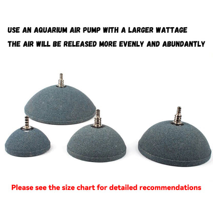 Aquarium Bubble Disk for Fish Tank, High-Temperature Sintered Oxygenator, Easy to Clean