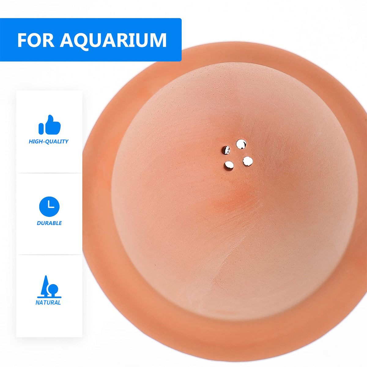 Aquarium Fish Breeding Cone Spawning Slate for Fish Tank, Ceramic Breeding Slate for Anglefish,Plecos, Smooth Spawning Surface for Egg Laying, Angelfish Breeding Slate, Aquarium Accessories, Aquarium Breeding Hatching Incubator Box
