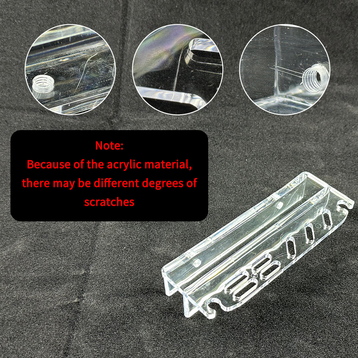 Aquarium Tool Holder Transparent Organizer Aquatic Plants Fish Tackle Storage Rack
