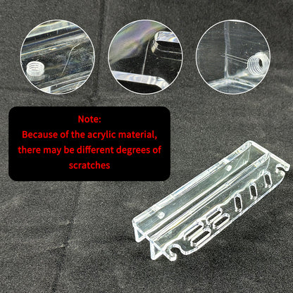 Aquarium Tool Holder Transparent Organizer Aquatic Plants Fish Tackle Storage Rack