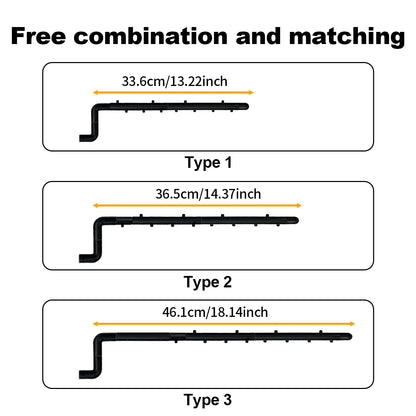 15.74/23.62INCH Aquarium Inlet Tube Kit, Fish Aquarium Plumbing Fittings Aquarium Tank Filter Outflow Kit for 13MM I.D