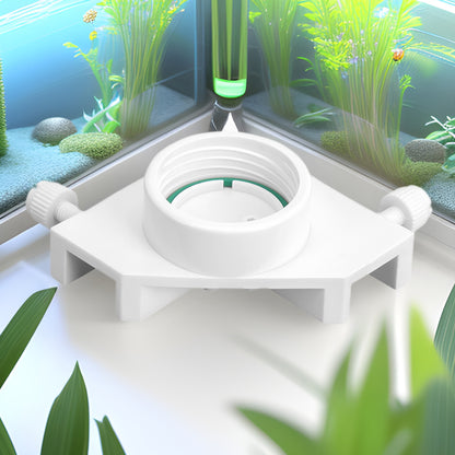 Aquarium Water Level Controller Auto Top Off Water Filler Compensator with Adapter, Suitable for Hatching Brine Shrimp Eggs, Abs, Ideal for Fish Tank Maintenance, Aquarium Accessories
