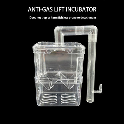 Fish Breeding Box,Fish Hatch Box for Use in Fish Tanks,Acrylic Fish Isolation Box for Baby Fishes Shrimp Guppy and Clownfish