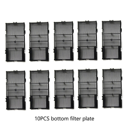 Aquarium Bottom Grid with Oxygen Filtration System, PVC Sand Gravel Filter Board
