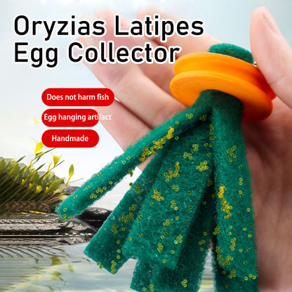 5/10PCS Spawning Mop, Floating Egg Collector for Medaka Breeding Spawning Fish and Fry Shelter, Ricefish Egg Collector