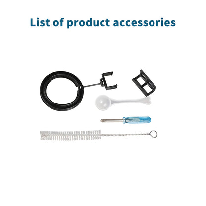 Aquarium Feeding Tube with Floating Feeding Ring for Fish Tank, Shrimp Feeding Tube and Dish Set, Can Be Clamped to the Tanktransparent with Black, Fish Shrimp Food Feeder