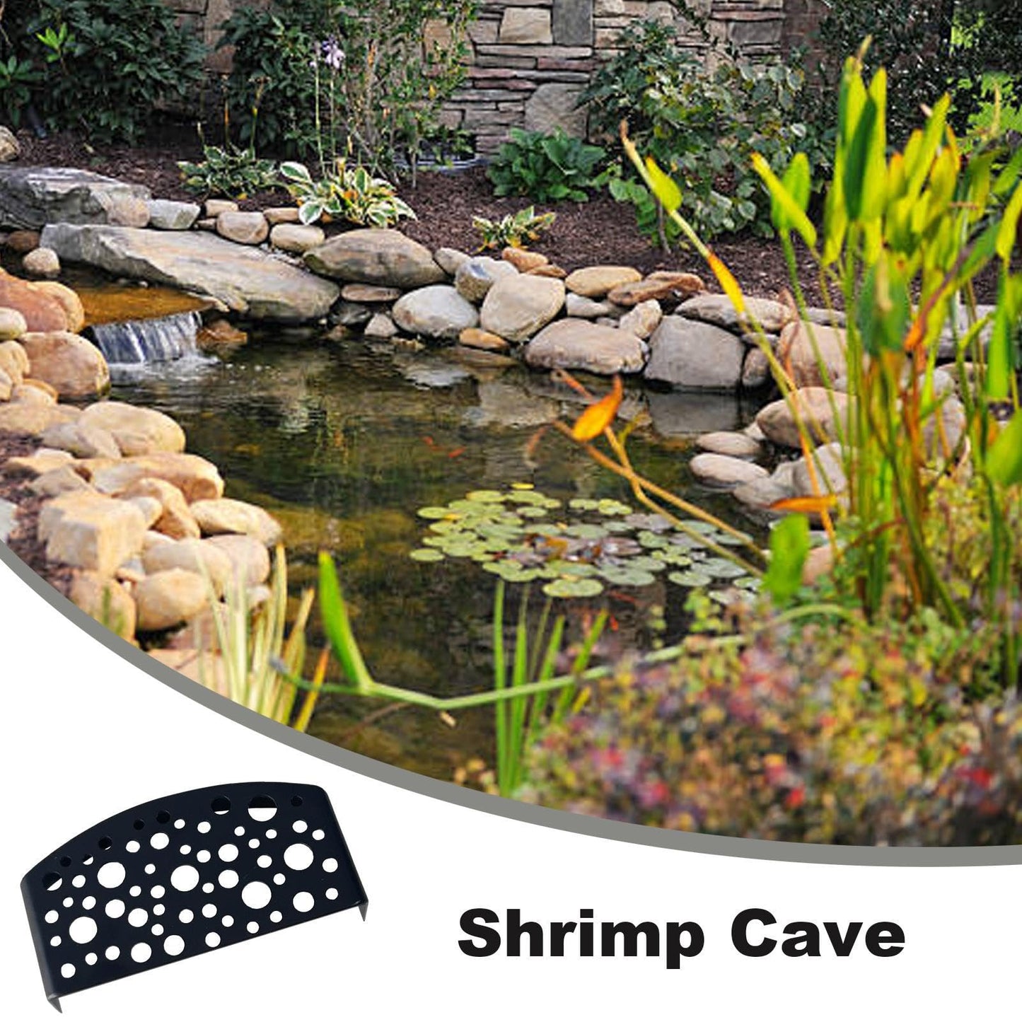 Aquarium Shelter House Small Fish Tank Decoration Aquaculture Shrimp Cave