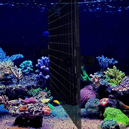 4/8/12PCS Aquarium Grid Plastic, Fish Tank Divider, Egg Crate for DIY Filtration and Bottom Protection in Aquascaping