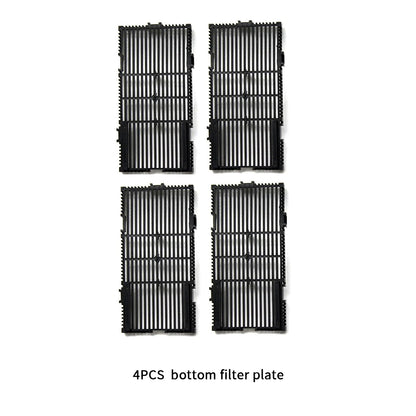 Aquarium Bottom Grid with Oxygen Filtration System, PVC Sand Gravel Filter Board