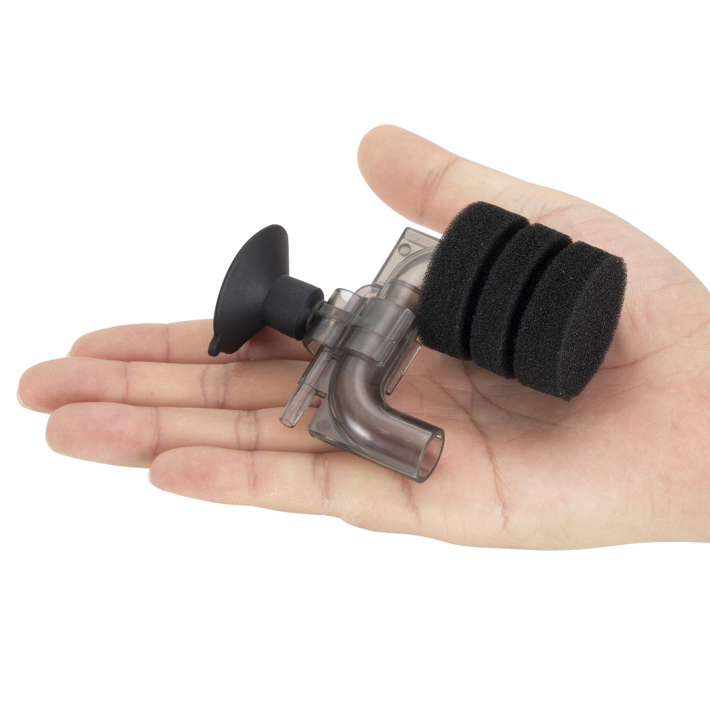 Fish Tank Mini Filter Suitable for 1-5 Gallons, Aquarium Filter with Absorption Cultivation(Air Pump Not Included)