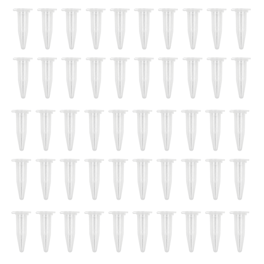 100/500pcs x 1.5ml Clear Conical Brine Shrimp Collection Tubes – for Brine Shrimp Hatchery, Freezing & Storage