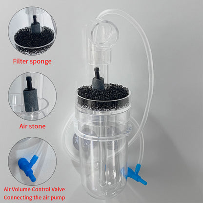 Aquarium Cichlids Fish Egg Incubator Tumbler Fish Hatchery Mouth-Brooding 60mm/2.36inch (Pump Not Included)