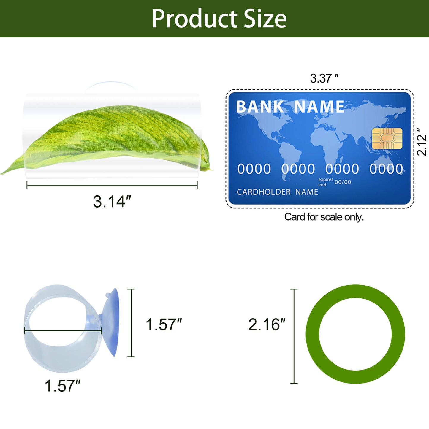 BaoZqua Betta Fish Hammock & Tunnel Hideout Bed Toy, Floating or Wall-Mounted Clear Acrylic Tube for Rest & Play, Betta Fish Tank Accessories with Suction Cup and Floating Ring for Aquarium Decoration