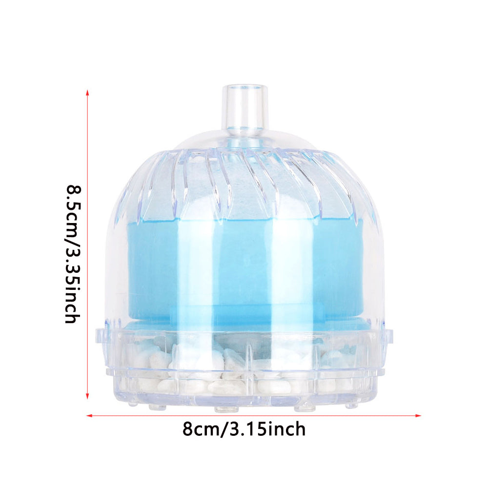 Mini Aquarium Sponge Filter, Fish Tank Filter, Small Fish Tank Internal Filter with Sponge and Air Stone, High-Density Biochemical Cotton Filter,  for Small Fish Tank , Aquarium(Air Pumps Not Included)