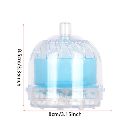 Mini Aquarium Sponge Filter, Fish Tank Filter, Small Fish Tank Internal Filter with Sponge and Air Stone, High-Density Biochemical Cotton Filter,  for Small Fish Tank , Aquarium(Air Pumps Not Included)