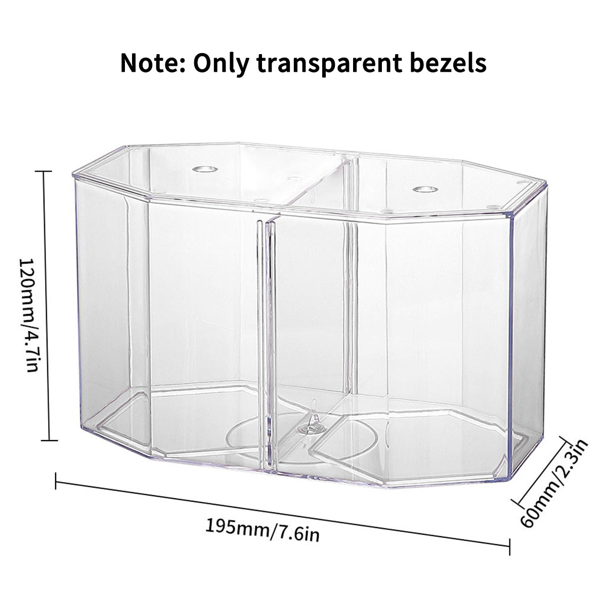 Aquarium Fish Breeder for Betta Small Aquarium Fish, Double-Compartment High-Permeability Isolation Multipurpose Box, Compartment Box Isolation Room for Guppies Mixed Breed