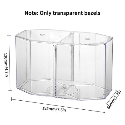 Aquarium Fish Breeder for Betta Small Aquarium Fish, Double-Compartment High-Permeability Isolation Multipurpose Box, Compartment Box Isolation Room for Guppies Mixed Breed