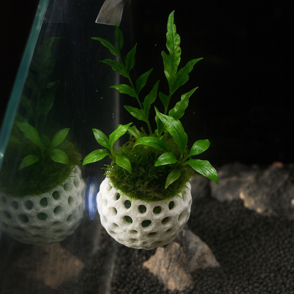 Porous Natural Aquarium Shrimp Hideouts Hiding Spots, Safe Haven for Shrimp