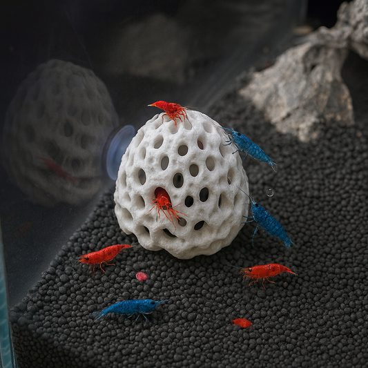 Porous Natural Aquarium Shrimp Hideouts Hiding Spots, Safe Haven for Shrimp