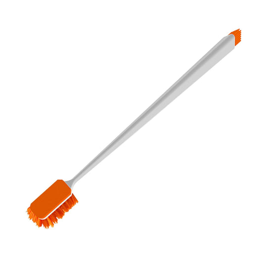 Aquarium Brush Multi-Tool Cleaning Brush with Orange Bristles, Cleaning Brush