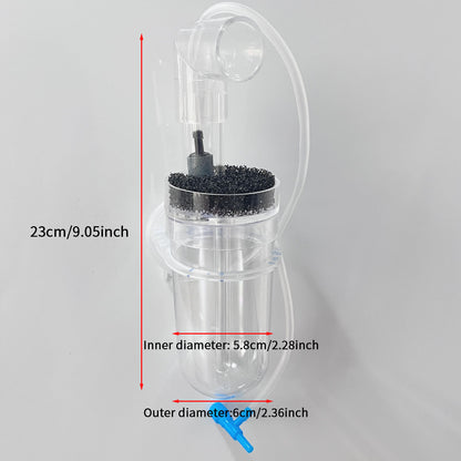Aquarium Cichlids Fish Egg Incubator Tumbler Fish Hatchery Mouth-Brooding 60mm/2.36inch (Pump Not Included)