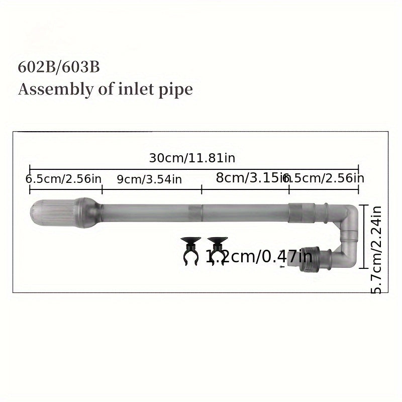 Fish Tank Filter Tube Aquarium External Canister Filter Water Inflow Outflow Tube