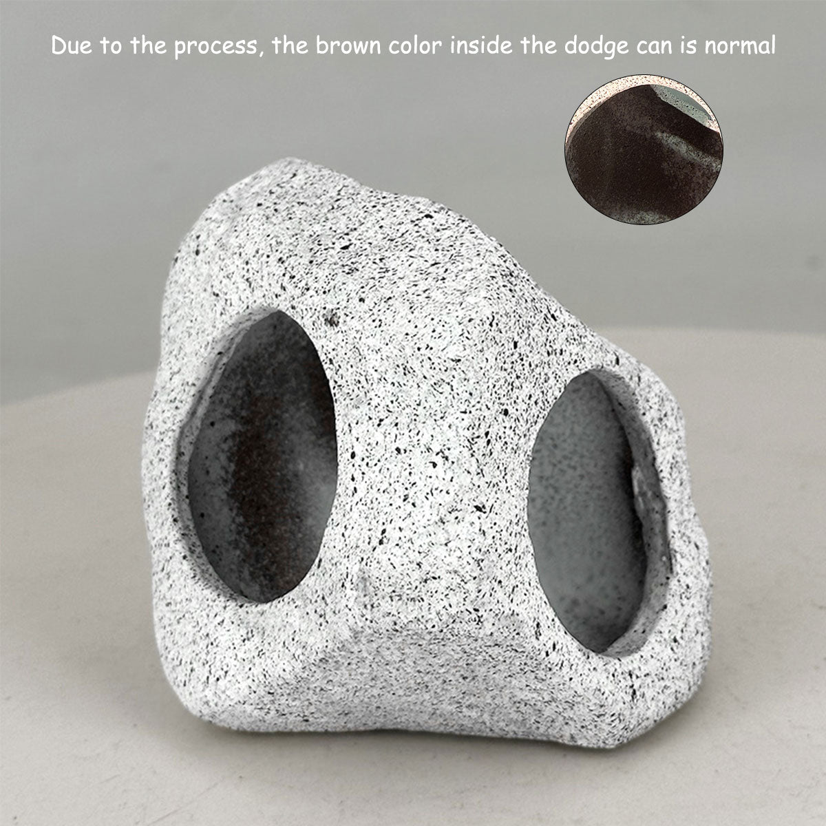 Aquarium Hideaway Rock Cave for Aquatic Pets to Breed, Decor Stone for Betta