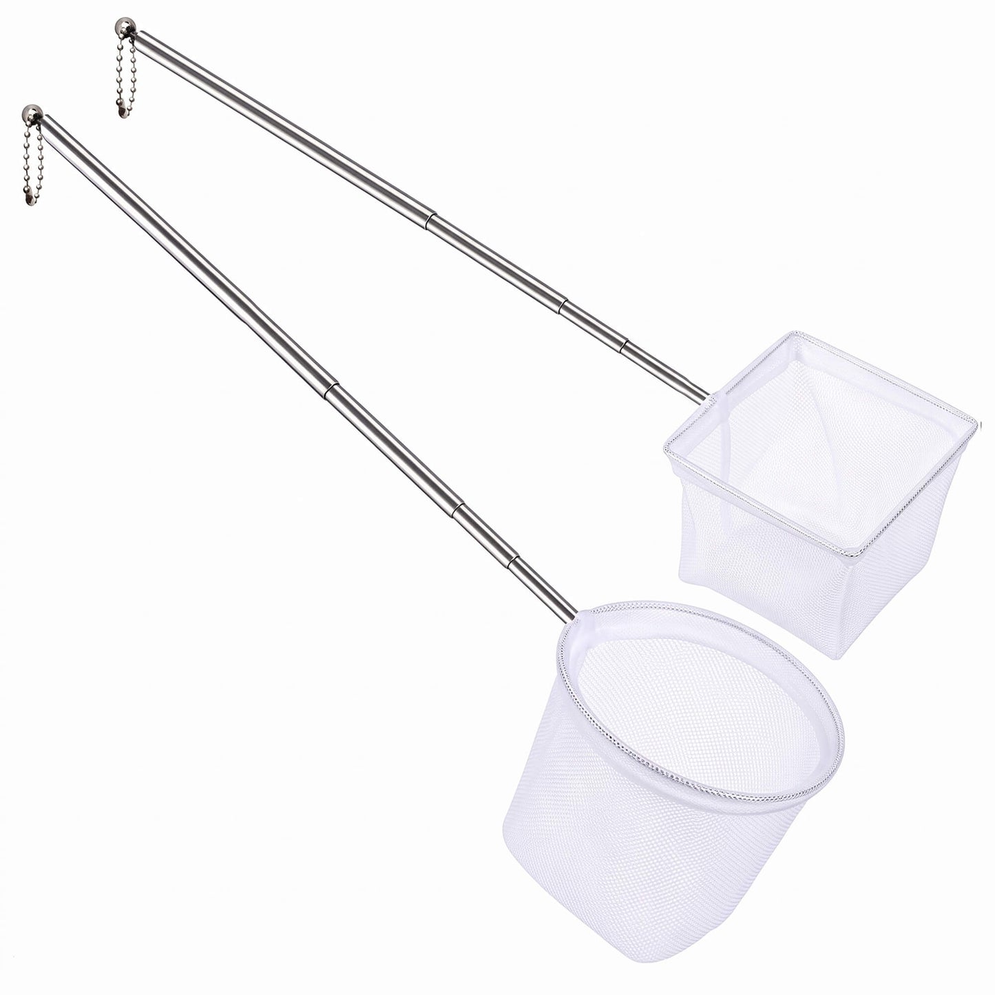 BaoZqua 2 Pack Small Aquarium Fish Net, Shrimp & Betta Net for Fish Tanks