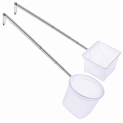 BaoZqua 2 Pack Small Aquarium Fish Net, Shrimp & Betta Net for Fish Tanks